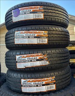 225 75 15 ST 4tires Nuevas Arroyo Con 50,000 millas de Garantía