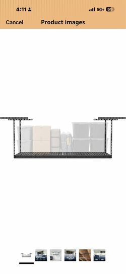 Hanging garage storage