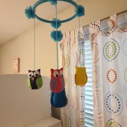 Handmade mobile for kids room