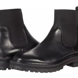 FAYRL By Farylrobin Siano Woman Black Leather Boots 