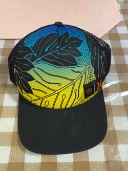 Colorful Leaf Design Cap