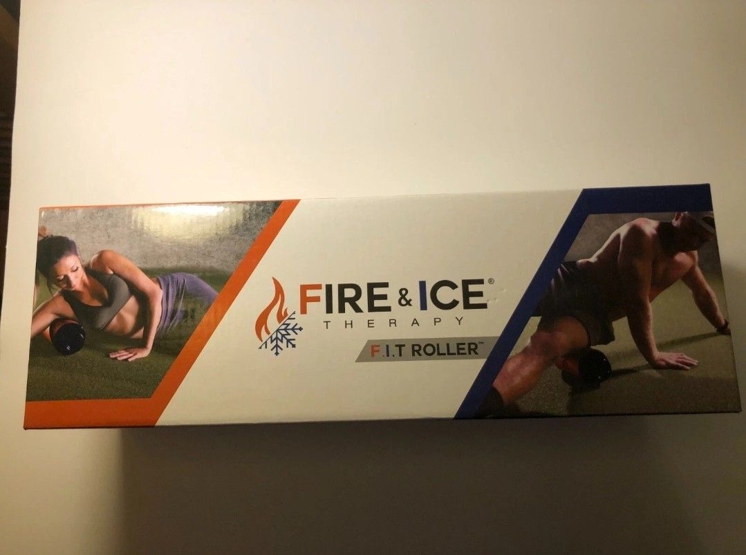 The F.I.T. Roller by Fire & Ice Therapy is a self-massage tool that uses hot and cold therapy to help with muscle recovery and pain relief