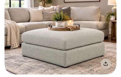 Medium size ottoman new in the box