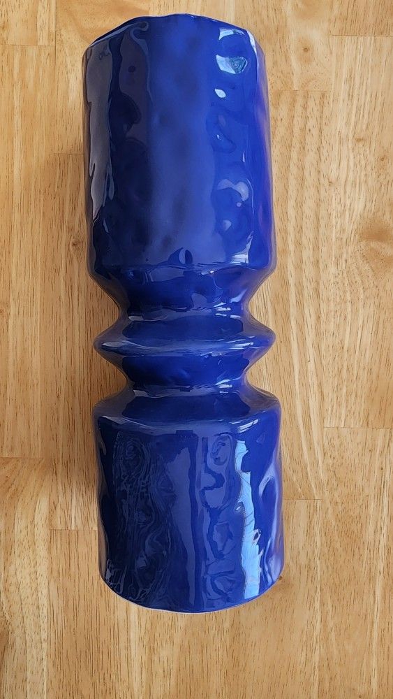 Blue Ceramic Vase