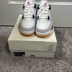 Nike SB x Air Jordan 4 Navy Blue