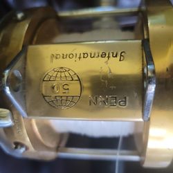 Penn 50 International With Aluminum But