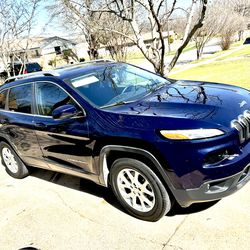 🚗 2016 Jeep Cherokee Latitude 4x4 🌙 Moonroof | Clean Title | Runs Strong