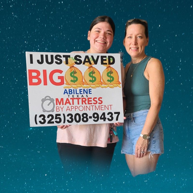 Back pain…Get your new mattress TODAY!!