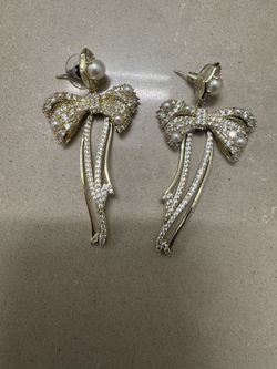 Kendra Scott Krista Bow Statement Earrings