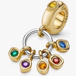 Pandora Marvel The Avengers Infinity Stones Dangle Charm