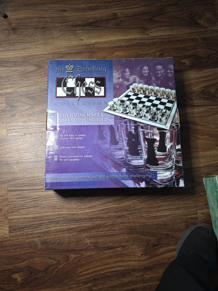 Chess Glass Playing Board 