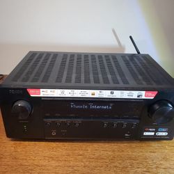 Denon AVR S960H 7.2 Channel HomeTheater Receiver Bluetooth AVR With Remote Wi-Fi Heos Apple Airplay Phono