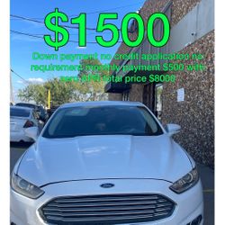 2016 Ford Fusion No Credit Application 