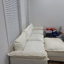 Cream/ Beige Couch