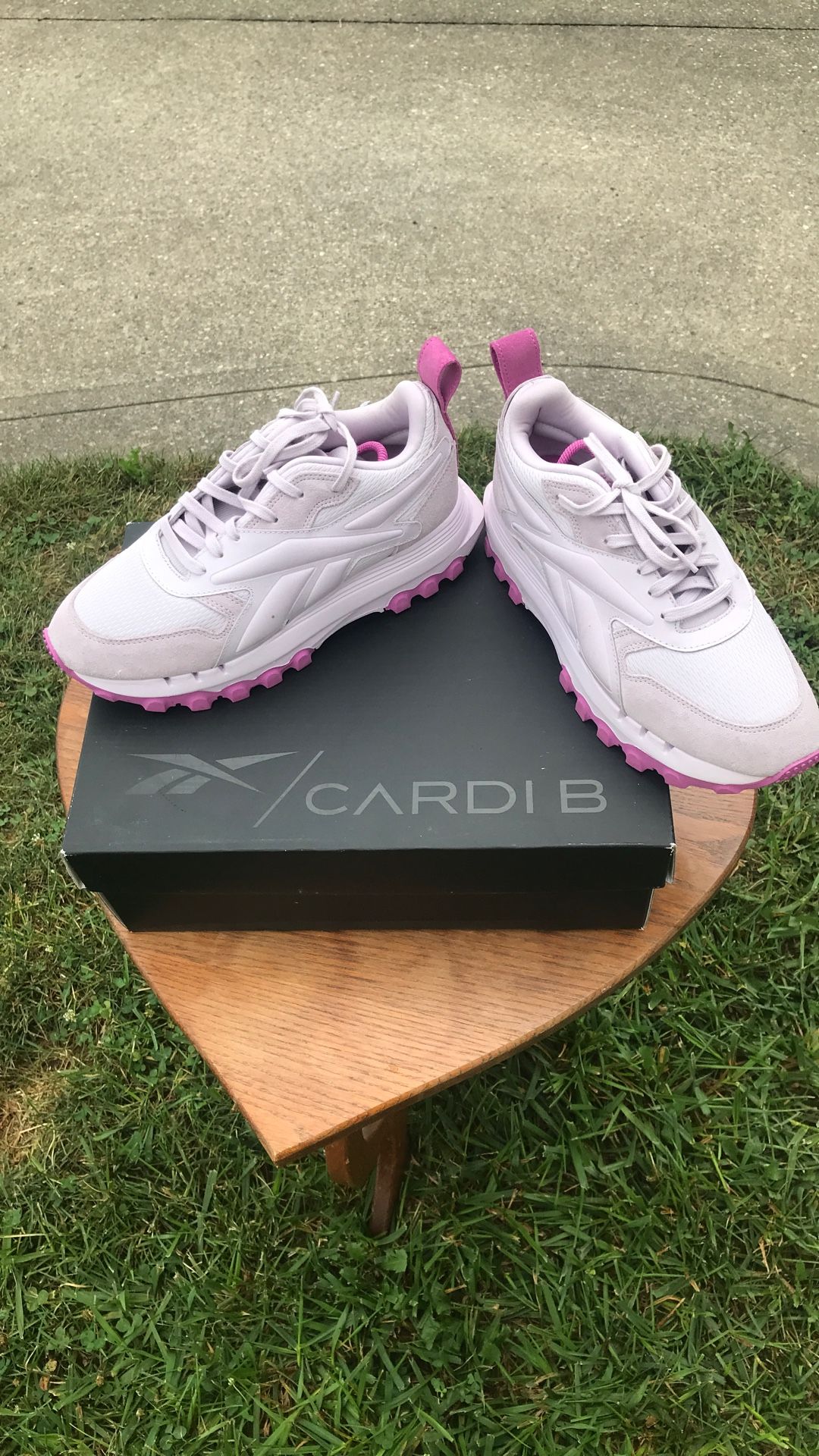 Cardi B Reeboks tennis shoes