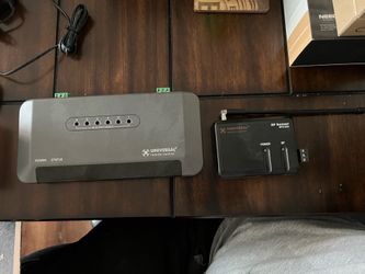 Universal Remote Control base station and RF sensor