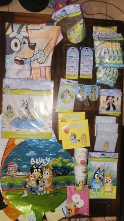 Bluey party pkg