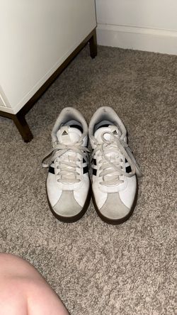Adidas White Low-Top Sneakers