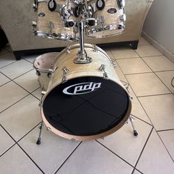 PDP CX Ensenada Drums Onyx white 