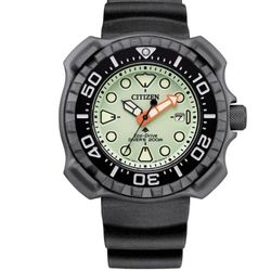 Citizen Men's Eco-Drive Promaster Dive Watch with Black Titanium Case