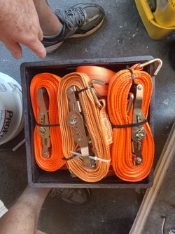 Heavy duty 1 inch width straps
