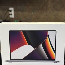 Apple - MacBook Pro 14" - M1 Pro Chip - 16GB Memory - 512 GB (New) (Gray)(Price Is Firm)