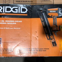 Ridgid Round Head Framing Nailer