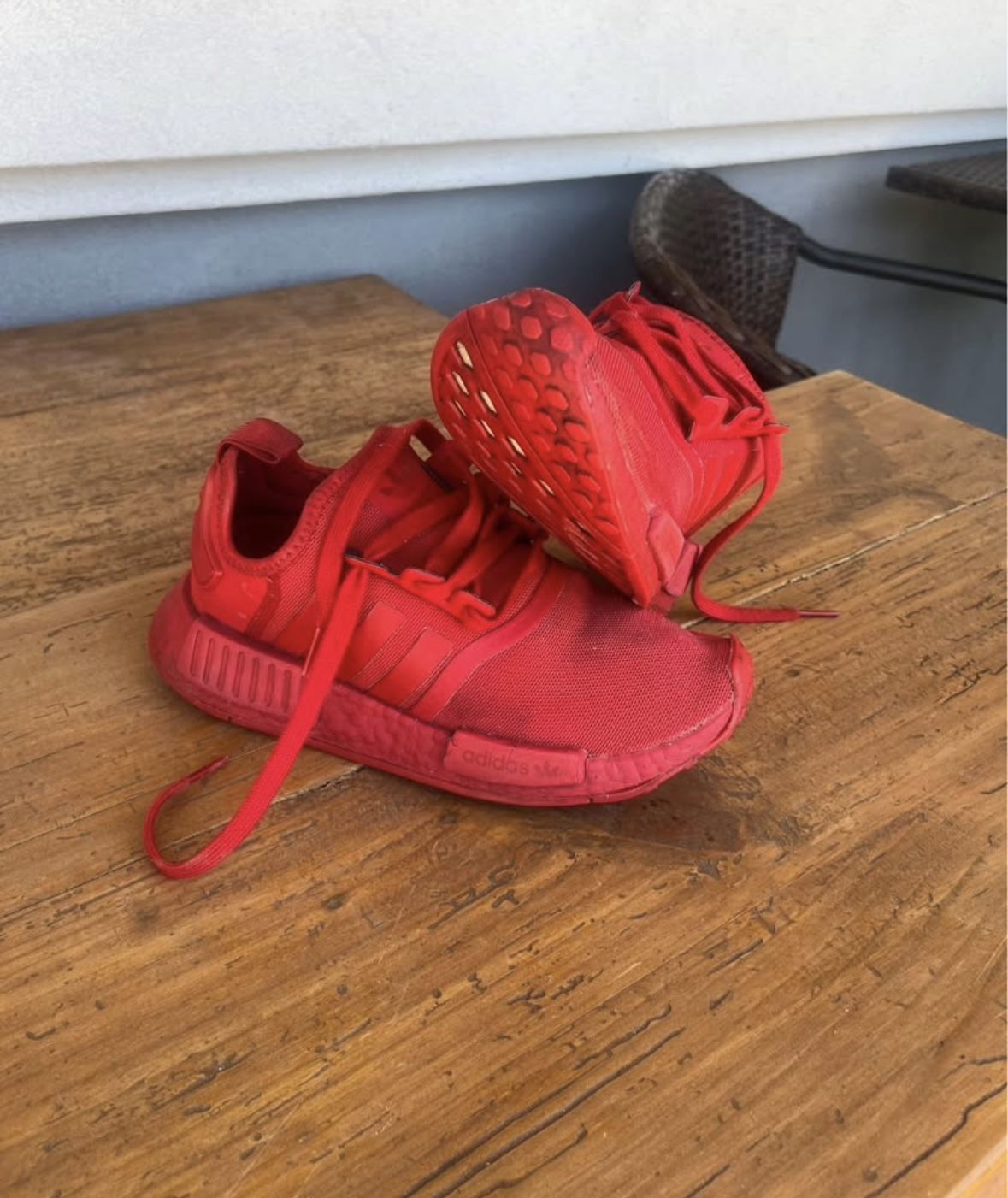 Red Adidas Nmds !