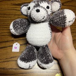 Handmade Crocheted Teddy Bear Stuffed Animal #2