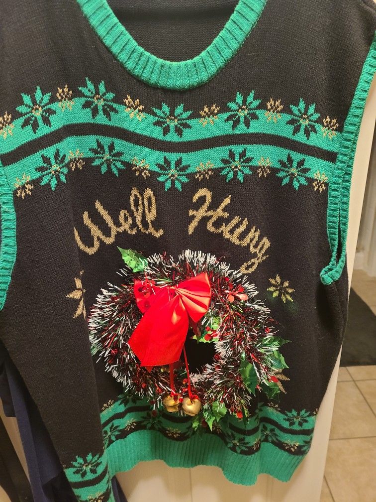 Man and Woman's Christmas Outfit