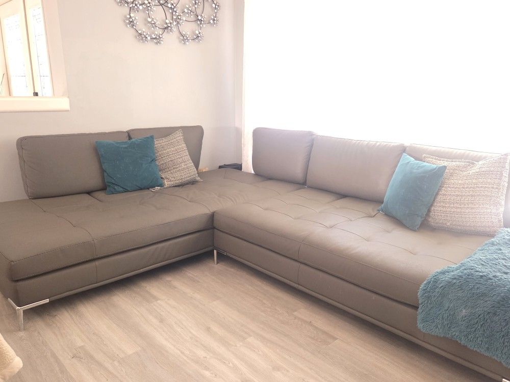 Sectional Gray Sofa