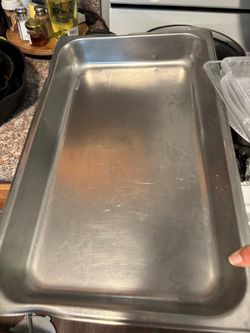 Stainless steel pan chafing tray