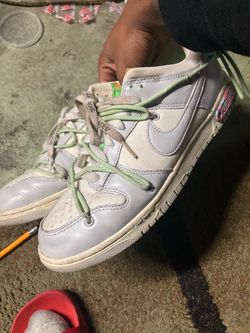 Off-White x Nike Dunk Low Sneakers size 11