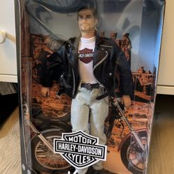 Vintage 1998 Barbie Harley Davidson Ken Doll Collector Edition Mattel -Brand New in Factory Sealed Box.