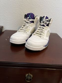 Air Jordan 13 Retro 'Grey Toe' 2014- Air Jordan 5 Retro 'Grape' Shoes