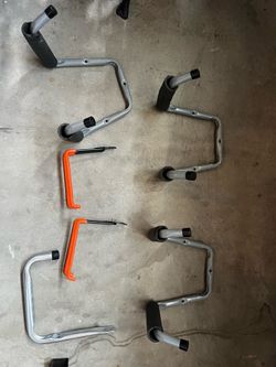 Garage Wall Hangers - 6 total