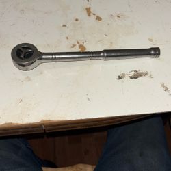 Craftsman 1/2 Inch Drive Ratchet Good Condition 
