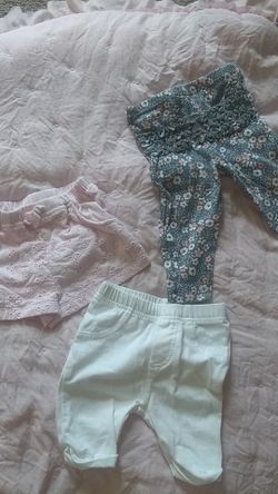 Leggings and shorts 6-9m