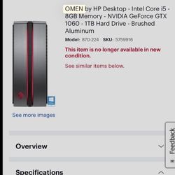 Omen Gaming Pc