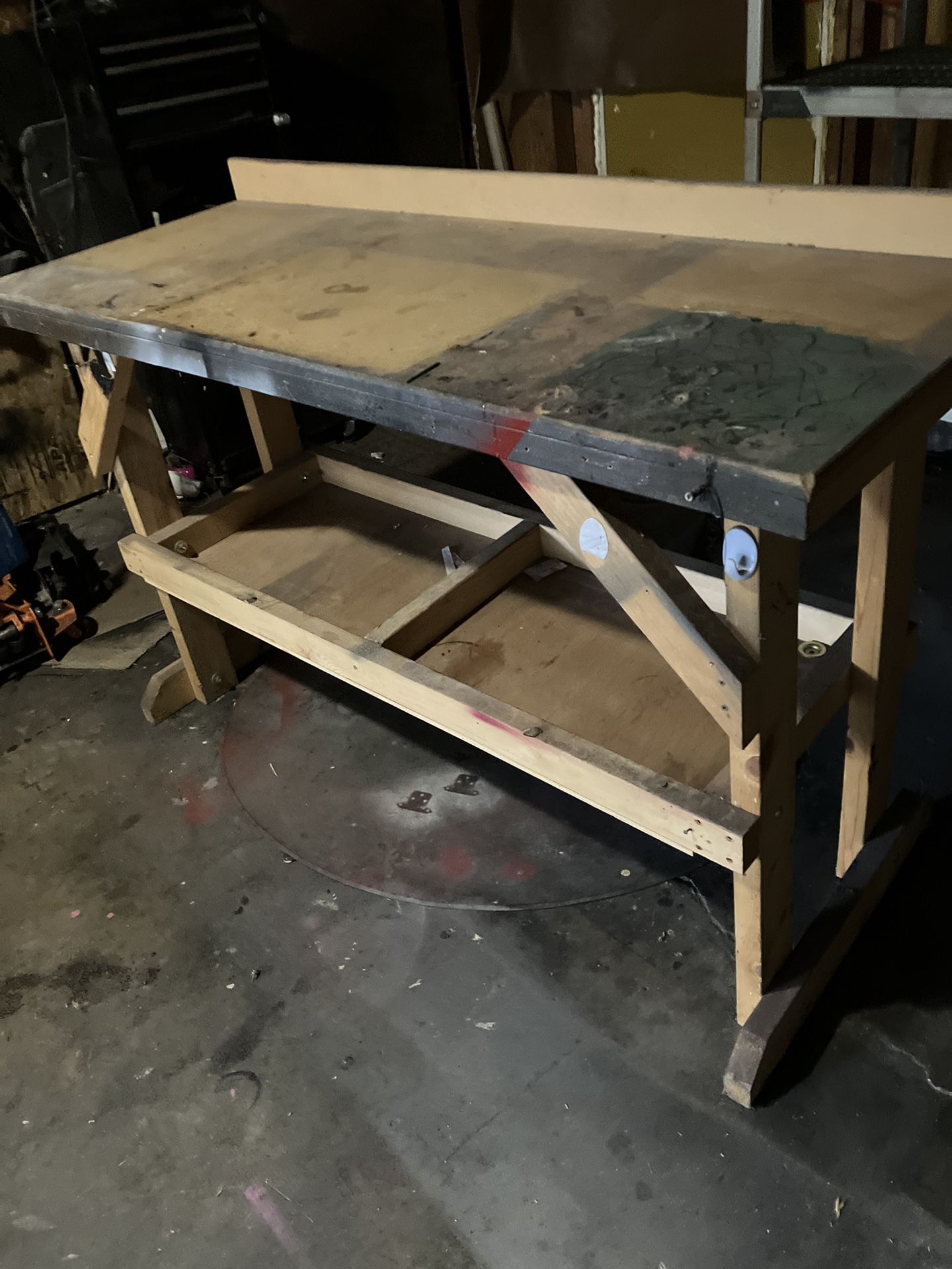 Solid Wood Workbench