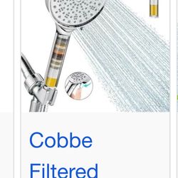 2 Cobbe Filtered Shower Head with Handheld