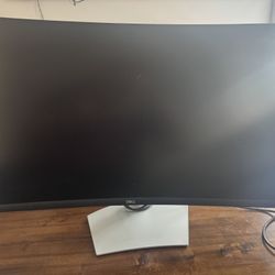 Dell 32 Inch Curved 4K UHD Computer Monitor 