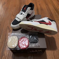 Travis Jumpman Jack University Red Size 11