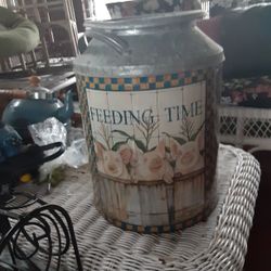 Decorative Milk Can
