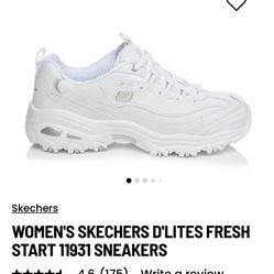 Women’s  Sketchers D’lites Size 9 Wide