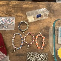 Bracelet, Necklaces, Keychains