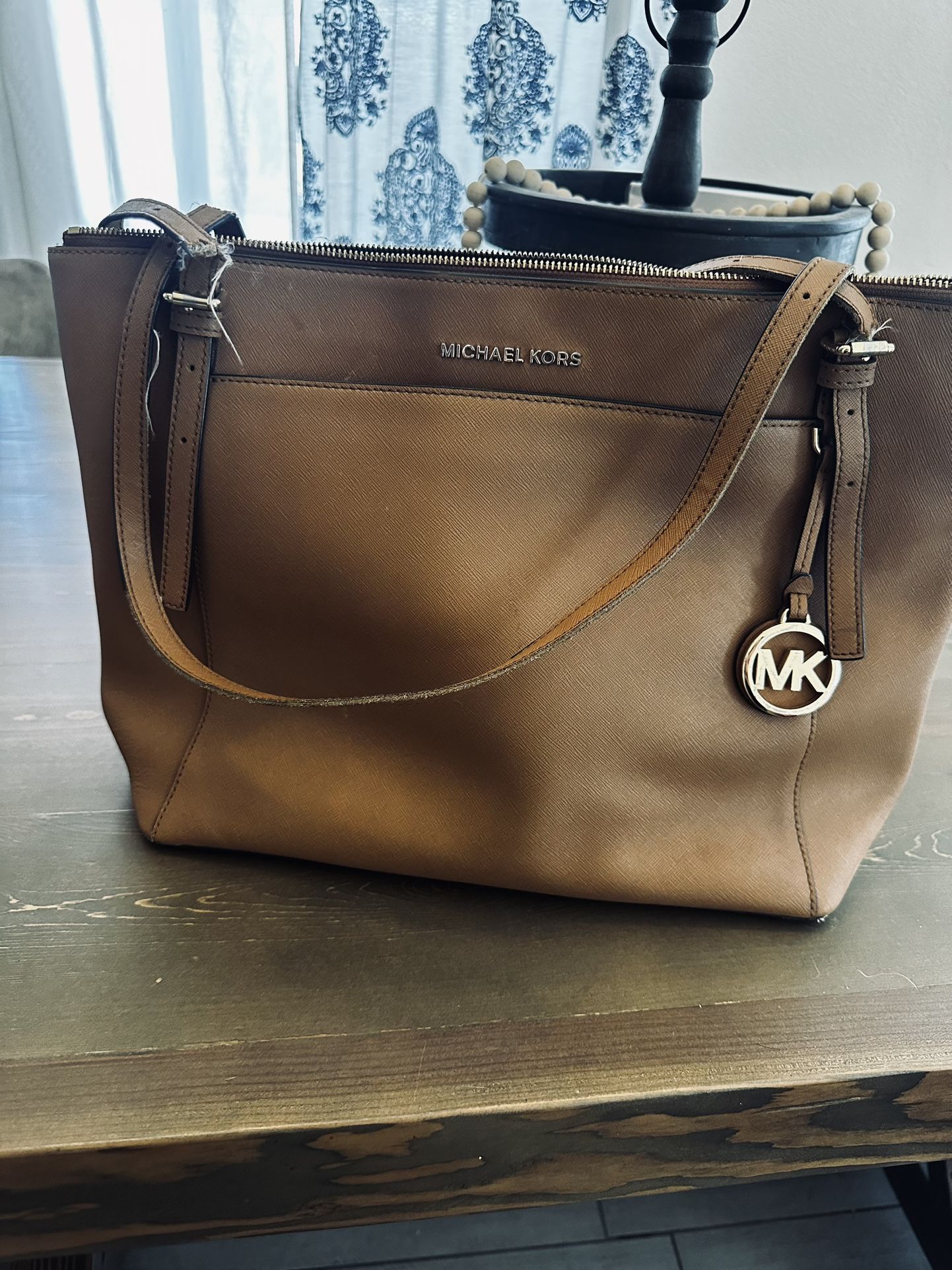 Michael Kors tan Purse