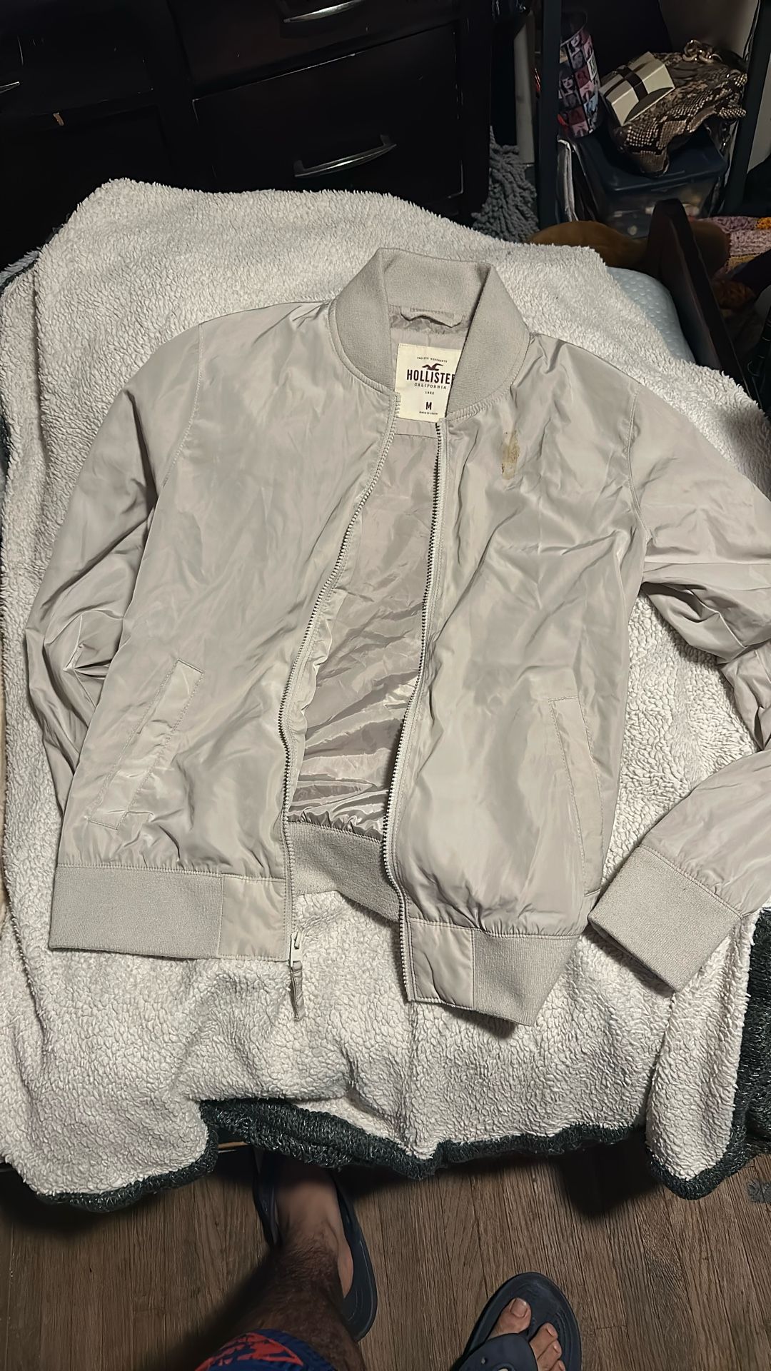 Hollister Bomber Jacket (stain)