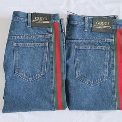 New- Gucci men’s Jean ( size 30 / 34)