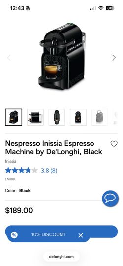 DeLonghi Nespresso Inissia
